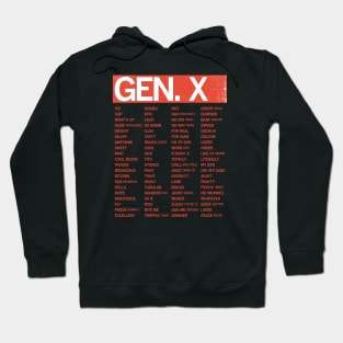 GEN-X - SLANG GUIDE Hoodie